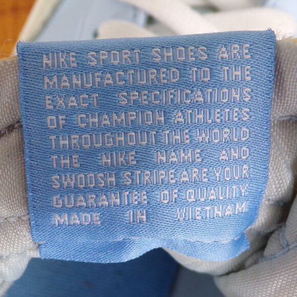 Nike Blazer Vintage Low '77 Size US 10.5 Men's Blue White FD0281-400 Sneakers - Picture 11 of 12